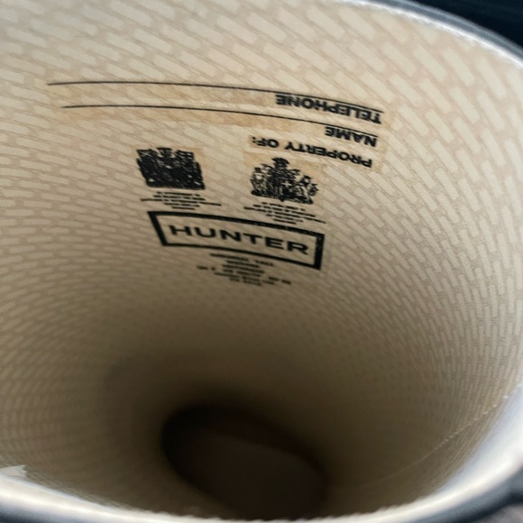 Hunter green 💚 tall original Hunter rain boots - Picture 2 of 9